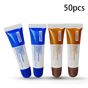 Крем для ухода за шрамами A  D, 50 шт.лотЛот, крем для ухода за шрамами и татуировками, Витаминная мазь от шрамов, восстанавливающий гель, мазь для кормления 8 гшт.