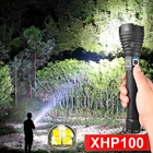 Новый XHP100 Мощный тактический фонарь вспышка светильник светодиодный фонарь светильник XHP90 USB Перезаряжаемые вспышка светильник 18650 XHP70 Водонепроницаемый Охота Фонари