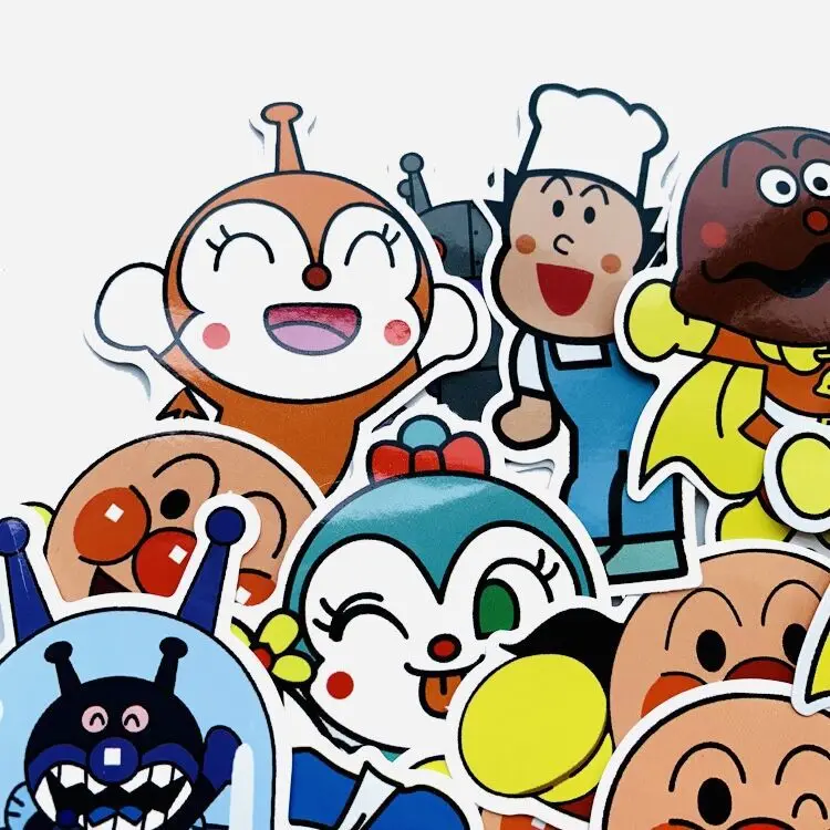 57 шт. наклейки Anpanman для чемодана скейтборда ноутбука багажа холодильника