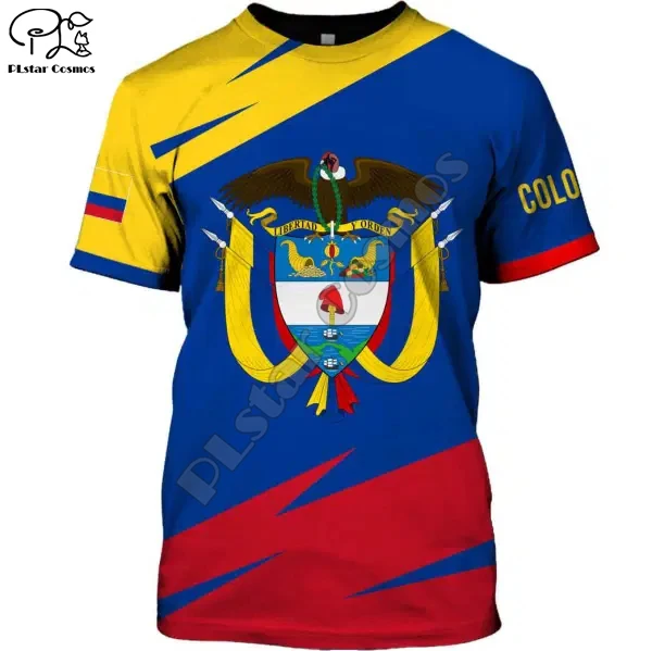 PLstarCosmos 3dprint Для мужчин/Для женщин Для мужчин Индонезия Грузии Колумбия страна Харадзюку уличная одежда спортивный костюм футболка с короткими рукавами, Funny-a3