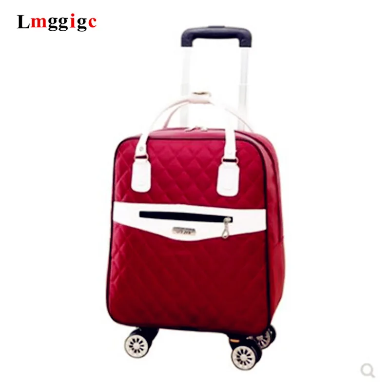 Универсальный чехол на колесиках бутик багаж чемодан из материала Оксфорд