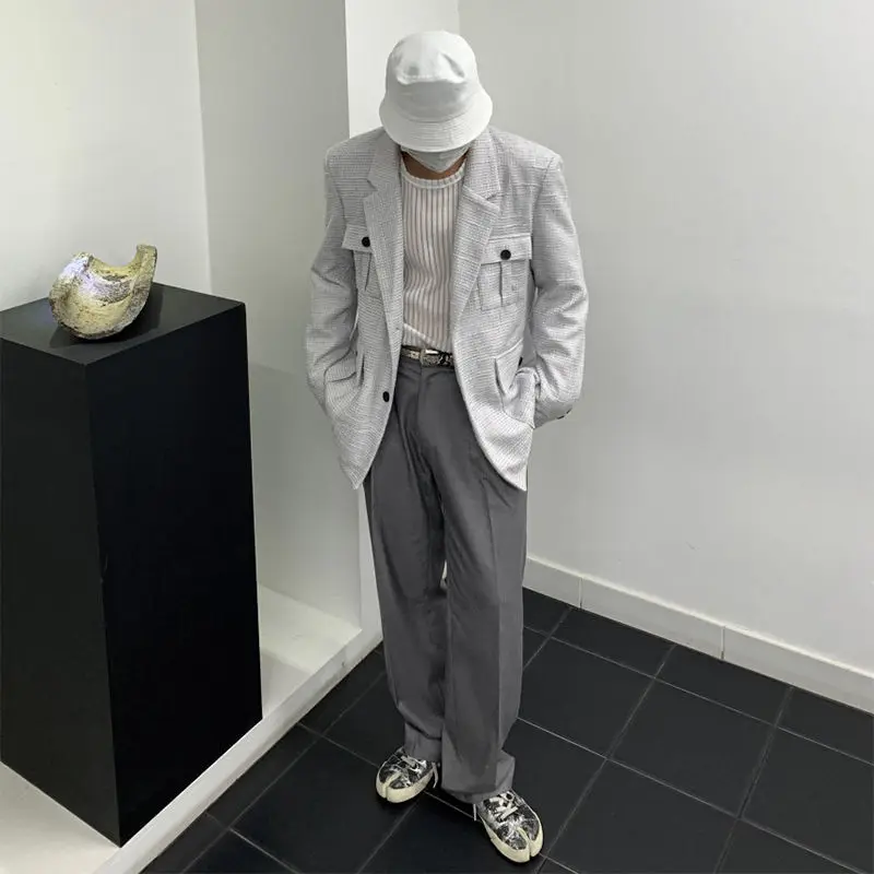 

2020 Autumn And Winter New Youth Popular Solid Color Loose Small Fragrance Style Single Button Suit Fashion Casual Top