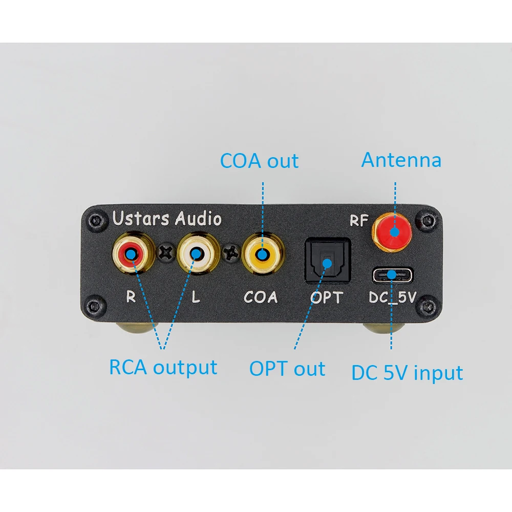 Декодер Lusya AK4493 8675 Bluetooth 5 0 APTX HD LDAC коаксиальное волокно декодирование для hifi