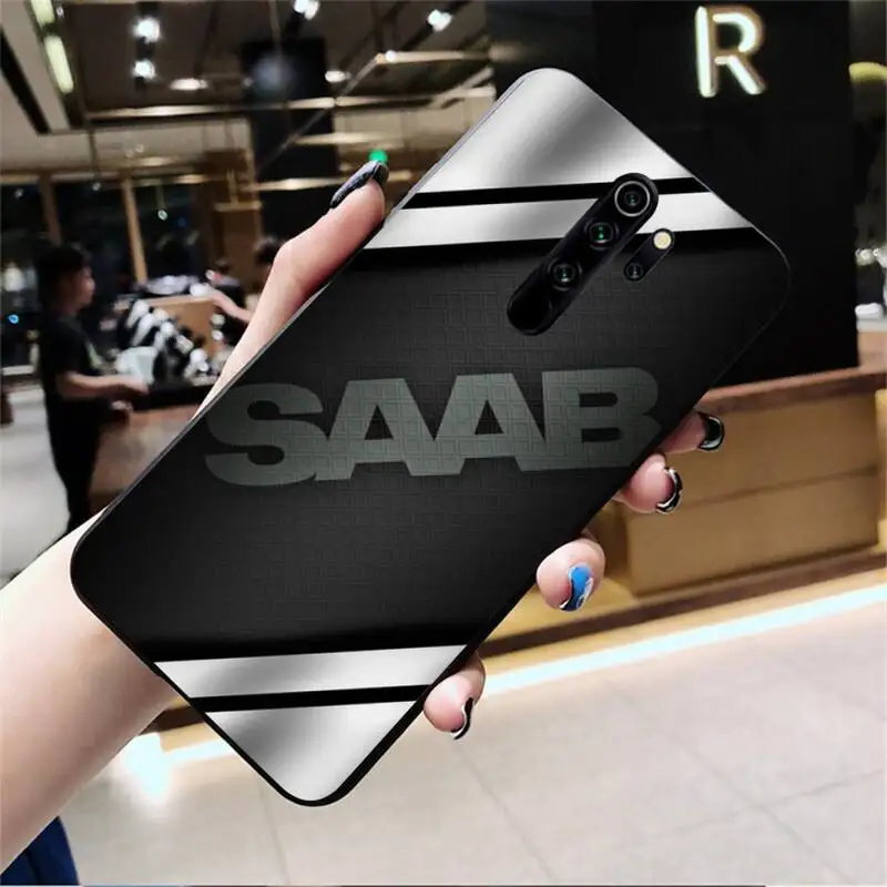 HPCHCJHM крутой автомобильный чехол для телефона с логотипом saab Redmi Note 8 8A 8T 7 6 6A 5 5A 4 4X 4A