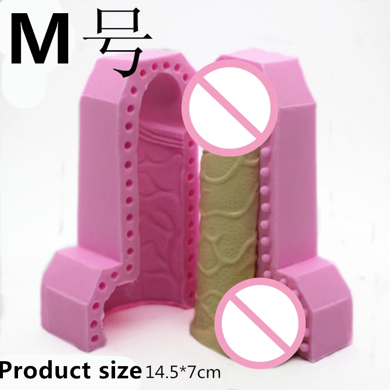 

Male Genital Styling Resin Fondant Silicone Mold for DIY Pastry Cupcake Cake Dessert Plaster Lace Decoration Baking Tool Kitchen