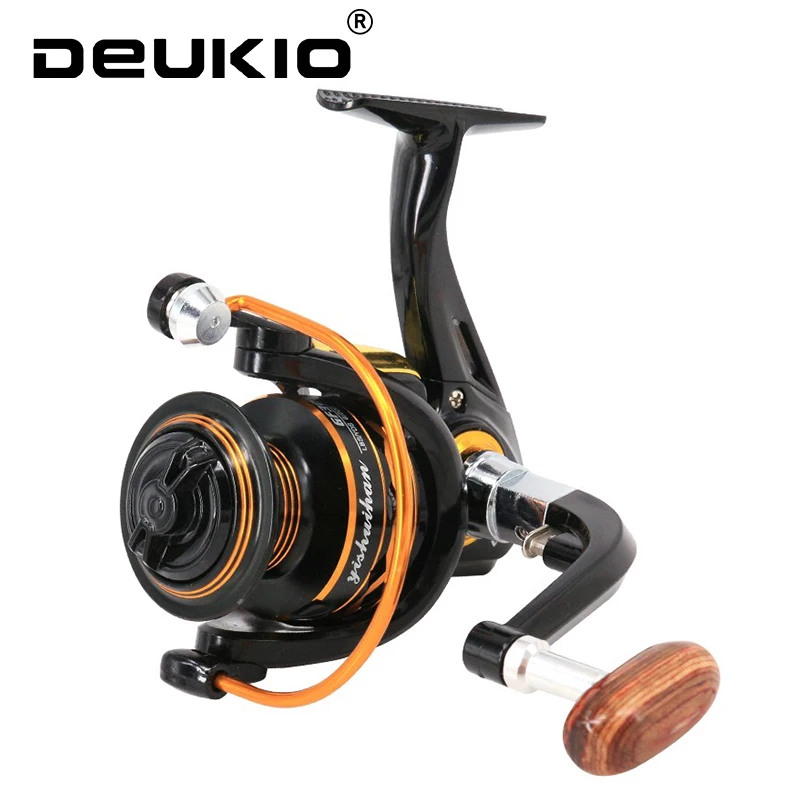 

2020 New Fishing Reel 5.0:1 high speed spool spinning fishing reel GF1000-6000 13KG Max Drag Stainless Steel carp fishing wheel