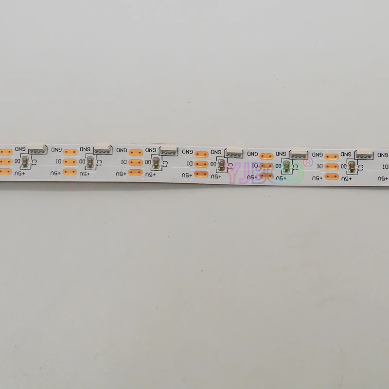 Белый PCB IP30 DC5V 1 м/5 м адресуемых 60 Светодиодный s/m 90 светодиодный SK6812