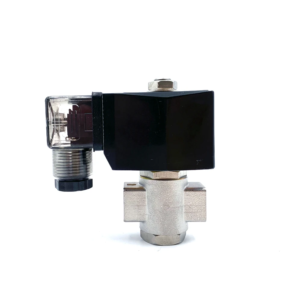 Электромагнитный клапан нормально открытый водяной 1/8 &quot1/4&quot 1/2 &quot пусковой