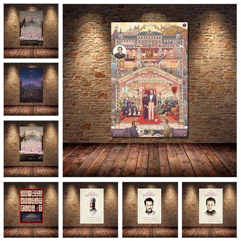 Картина из классического фильма Большой Будапешт для гостиниц художественный