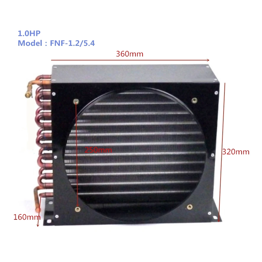 2021 многоцелевая плоская трубчатая теплообменная катушка для коммерческого А/С