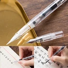 Роскошный Кристалл многоразового использования каллиграфическая перьевая ручка, ручка-маркер, канцелярские товары для рукоделия