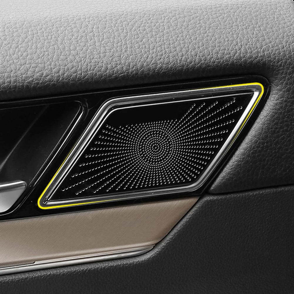 Для Фольксваген Arteon CC 2018 2020 нержавеющая Дверная панель автомобиля Громкая