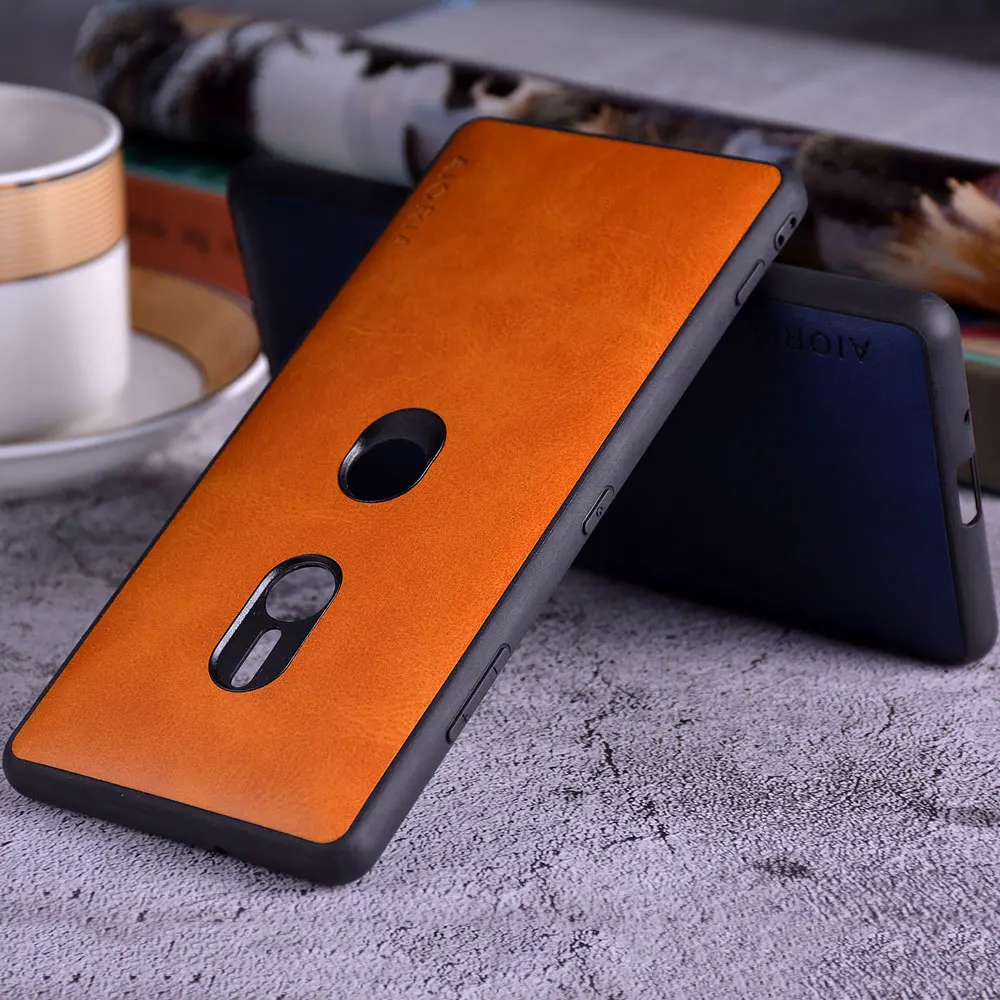 Чехол для Sony Xperia 1 XZ3 funda роскошный винтажный кожаный с мягким чехлом sony xperia чехол