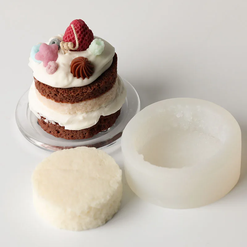 Силиконовая форма сделай сам для украшения торта свечи пончиков кругов смолы