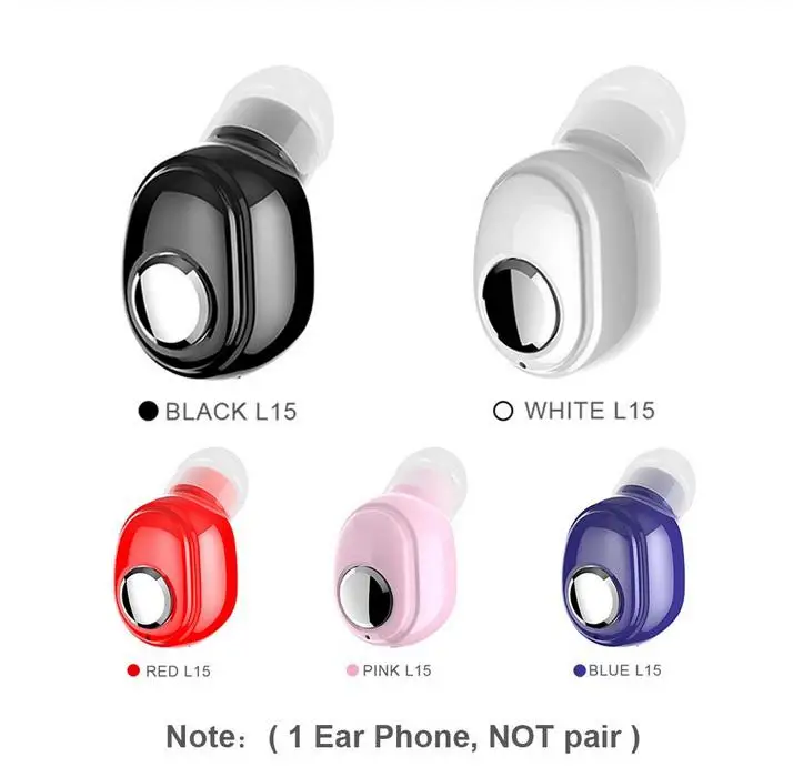 Беспроводные спортивные наушники BEESCLOVER с микрофоном L15 мини-наушники-вкладыши