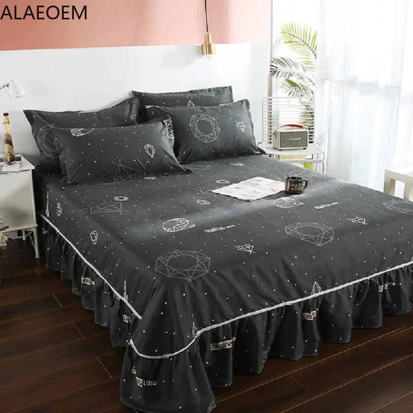 Постельное белье 1 шт. кружевная постельная юбка принцесса светильник кое