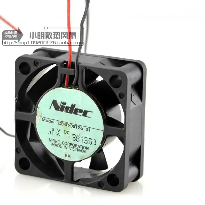 

NEW D04R-05TS5 01 5V 0.11A 4CM 4015 Motor protection cooling
