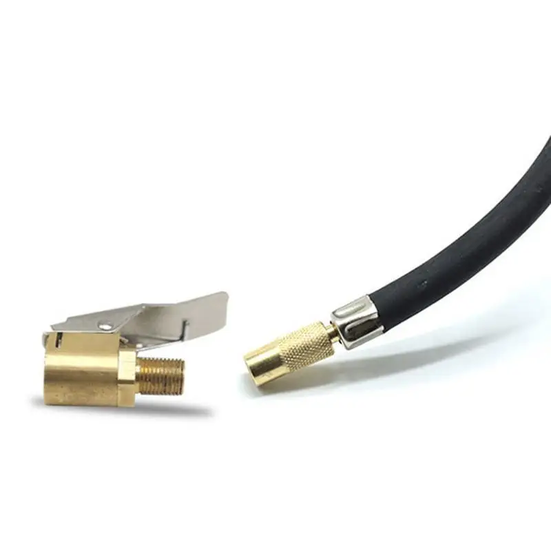 

1PC Car Auto Brass 8mm Tyre Wheel Tire Air Chuck Inflator Pump Valve Clip Clamp Connector Adapter Car Accessories Free Shipping