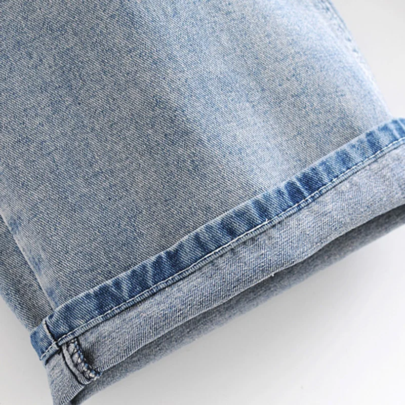 

HStar Pockets Button Ankle Jeans Women 2020 Fashion High Waist Zipper Fly Loose Denim Trousers Casual Pantalon Femme