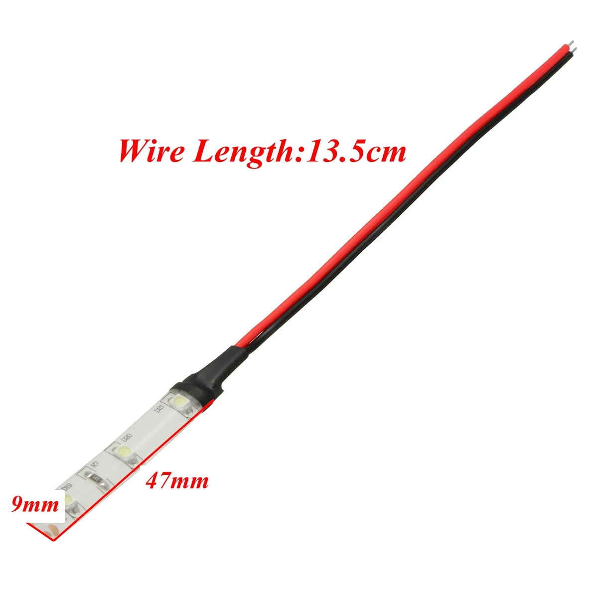 12V 3 LED 3528 SMD IP65 Водонепроницаемый прокладки СИД светильник гибкий подвесной для