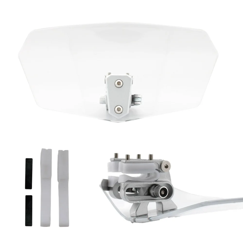 Регулируемое ветровое стекло для мотоцикла регулируемое расширение ветрового