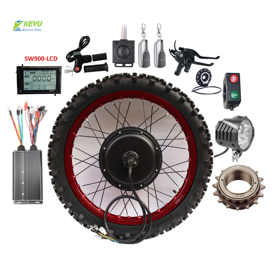 Комплект для преобразования электродвигателя электровелосипеда 72 в 3000 Вт 5000 |