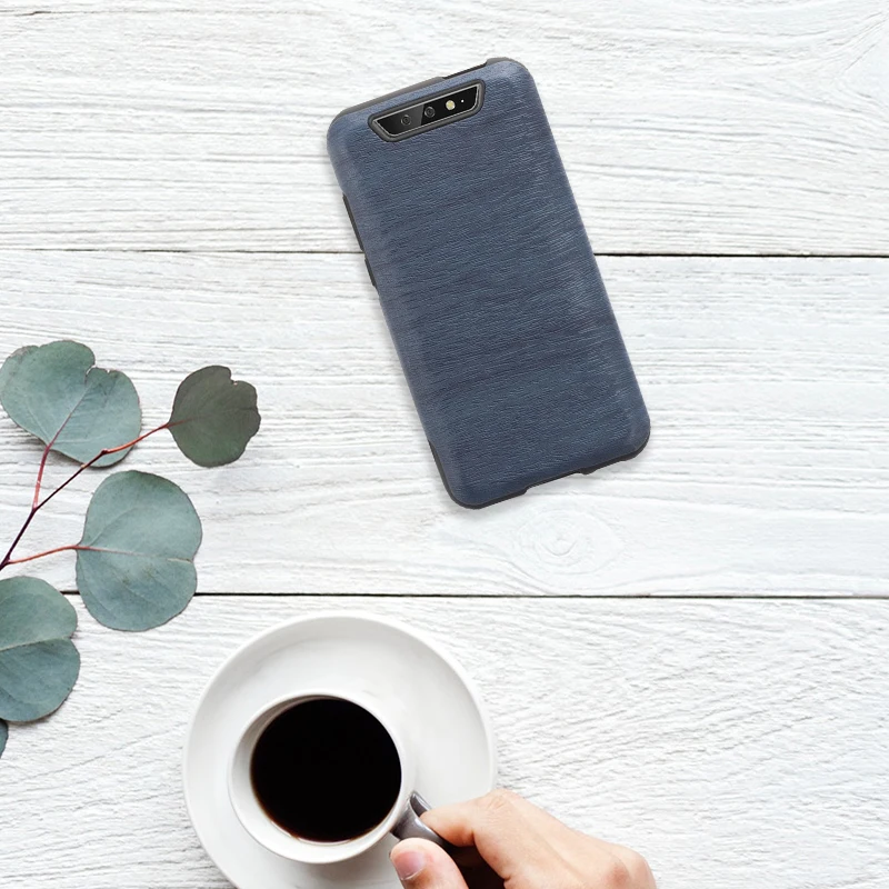 Мягкий силиконовый чехол для BlackView BV5500 Pro с текстурой под дерево | Мобильные