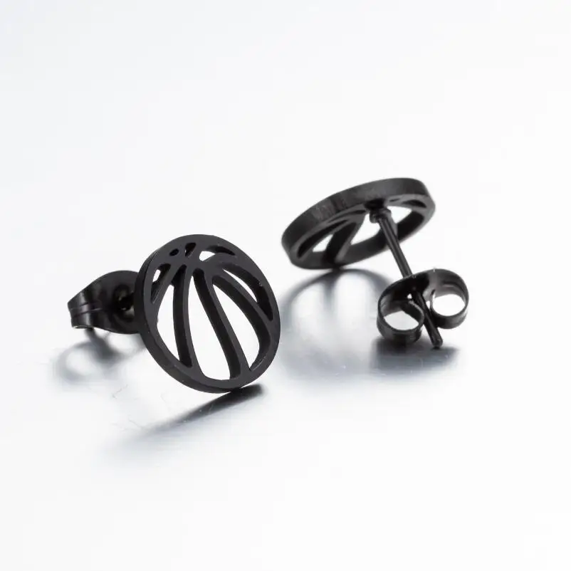 Серьги-гвоздики SMJEL из нержавеющей стали для волейбола модная спортивная