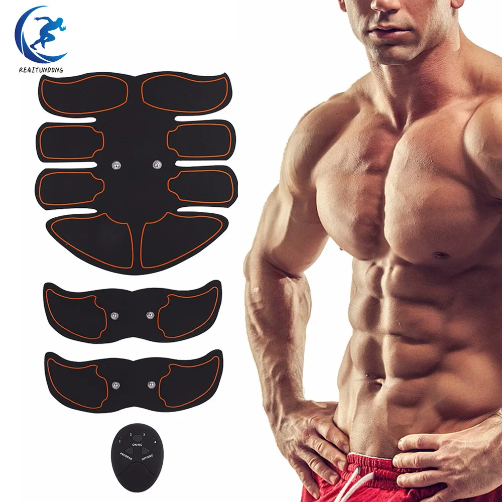 Тренажер для мышц живота тренажер пресса EMS Электрический похудения