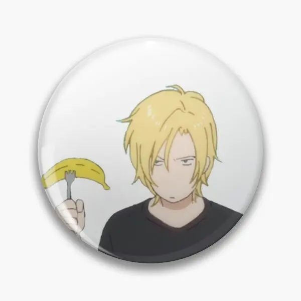 

Пепельный с бананом, искусственная мягкая булавка для пуговиц, ювелирные изделия, подарок, креативный декор, Забавный мультяшный стиль, Мет...