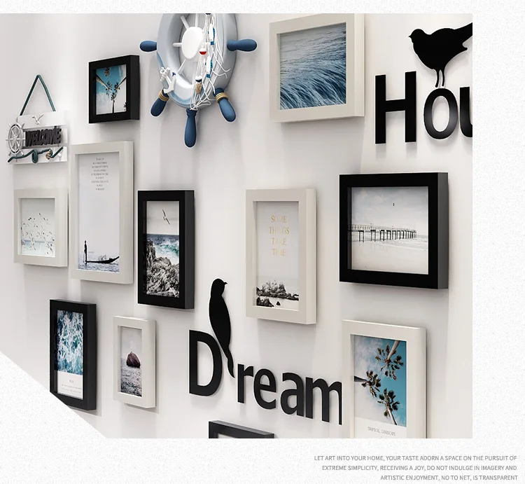 

Picture Frame Wall Decoration Wooden Photo Frames Wall Decor Acrylic Vintage Digital Modern Decor Frame Wall Wood Wall Decor