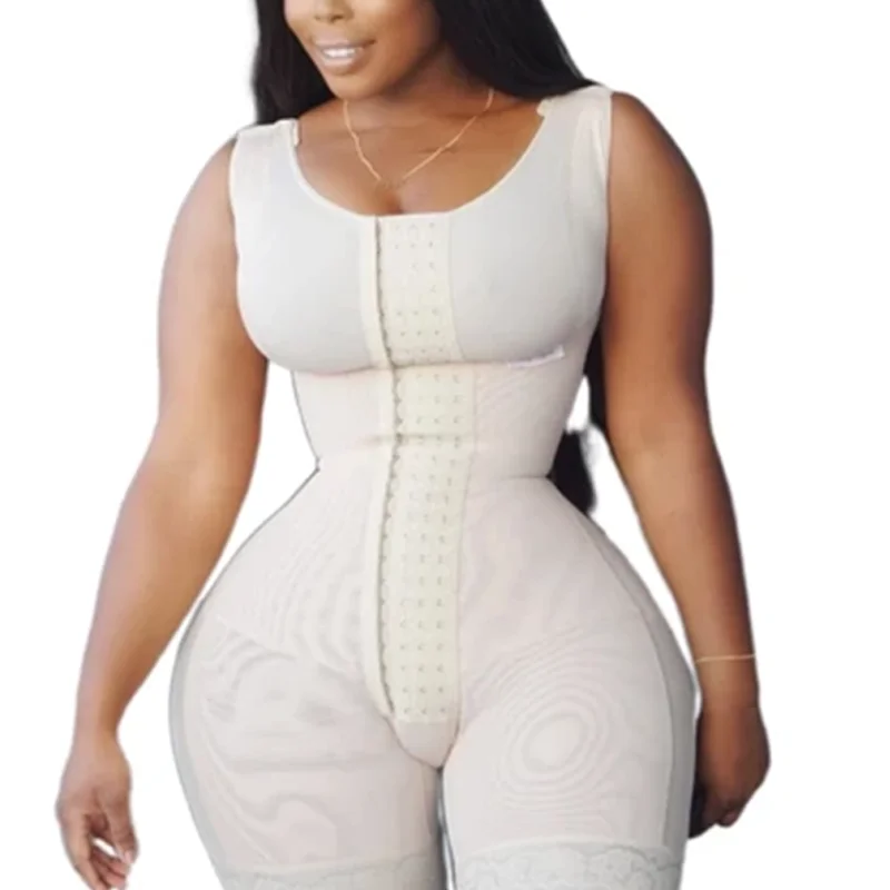 Women'S Shaping Bodysuit Front Hooks Breast Lifting Bodysuit Opening Postpartum Underwear Fitness Body Shaper Sexy Lingerie