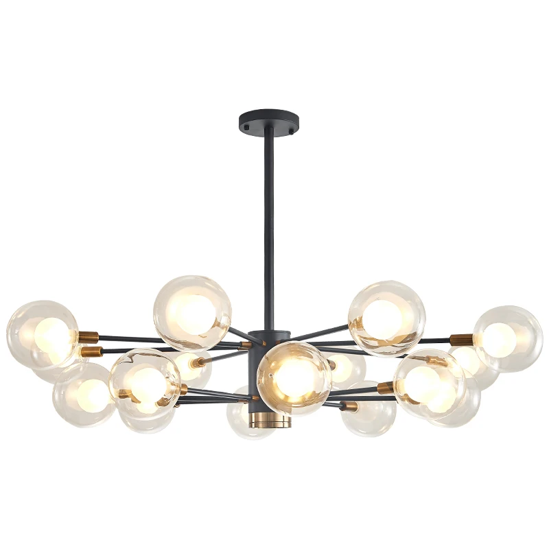 

Globe Glass Chandeliers Lights Nordic Spotlight Modern Chandelier Light Lighting Pendent Lamp Glass Ball Lamp