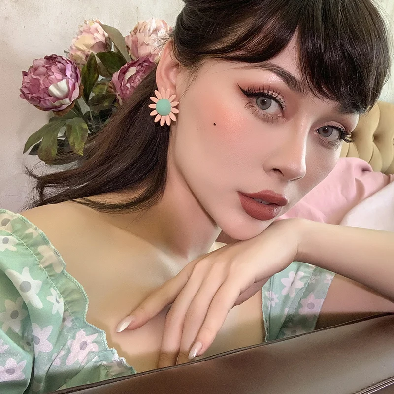2019 Весна Лето Новое винтажное пресноводное зеленое платье с цветочным принтом