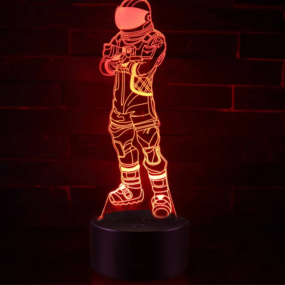 

Аниме-фигурка манга Kawaii декор комнаты 3D светильник s фестон светодиодные детские подарки светильник для детей лампа фигурки