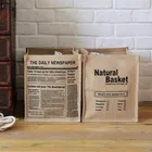 Корзина для хранения из джута, 4 шт.