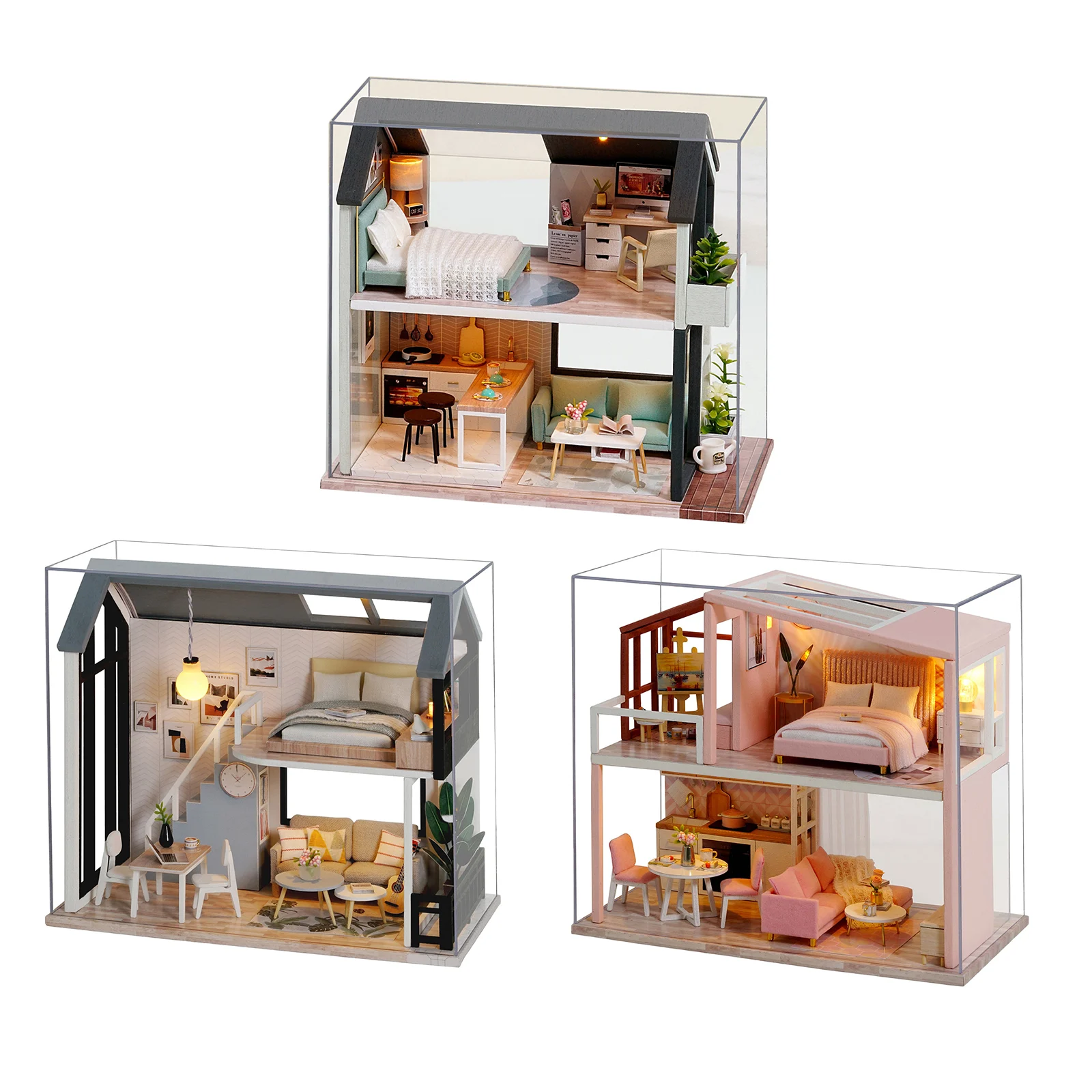 

1:24 Dollhouse Furniture Toys for Children Home Decor Ornament Christmas