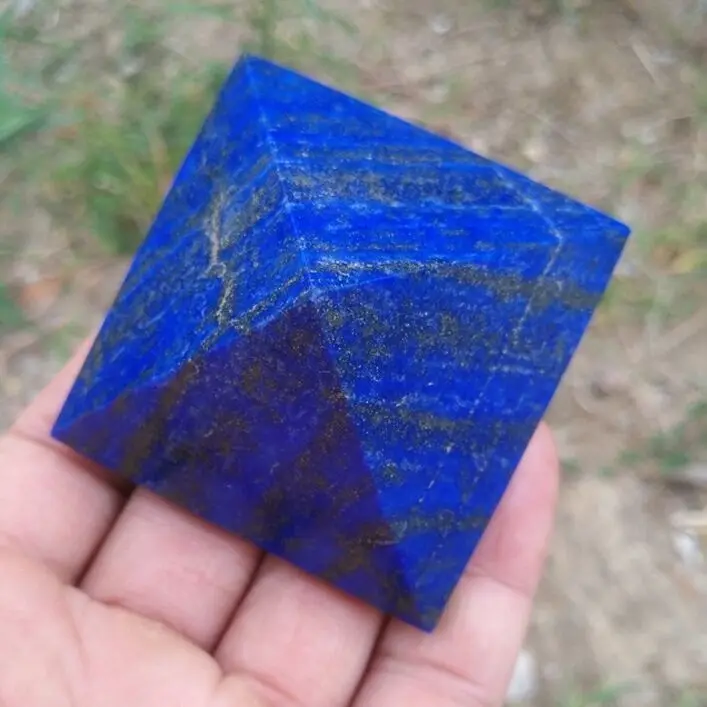 

Lapis Lazuli Pyramid Quartz Crystals Natural Stones And Minerals Feng Shui Crafts Fine Decoration