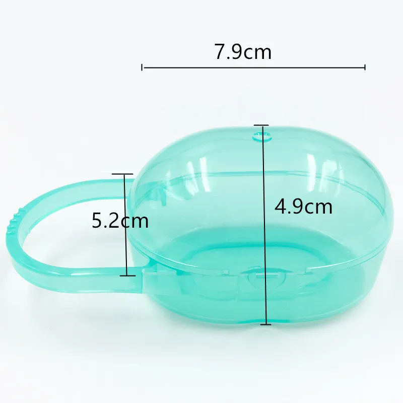 

Pacifier Box Soother Container Holder Pacifier Box Travel Storage Case Safe Holder Pacifier PP Plastic Box