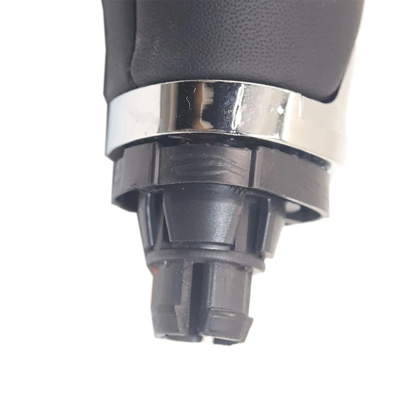 

Black PU Leather Manual Gear Shift Knob Head Gear Cover Shift Lever Stick for Skoda Octavia A5 A6 2004-2012