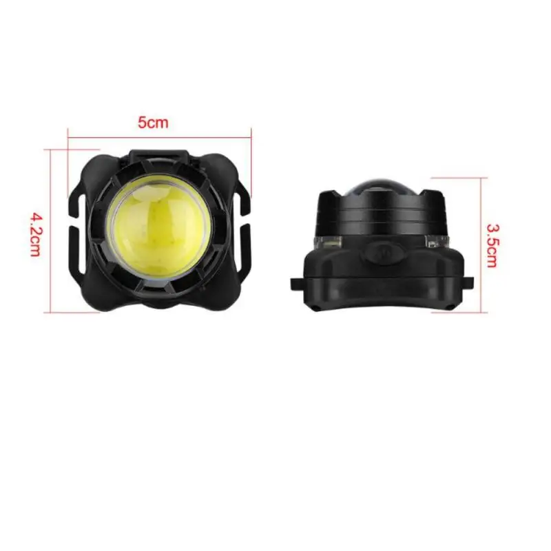

350LM COB LED Headlamp USB Rechargeable Headlight Waterproof Head Lamp White Red Lighting With Built-in Battery