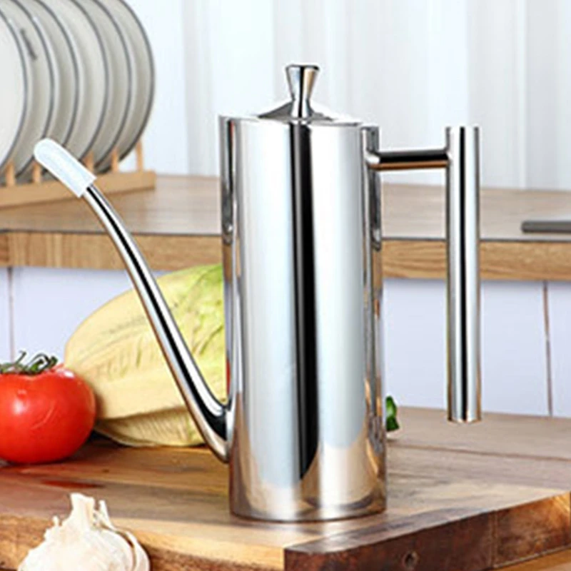 700 мл нержавеющая сталь контроль масленка бутылка для соевого соуса Герметичная