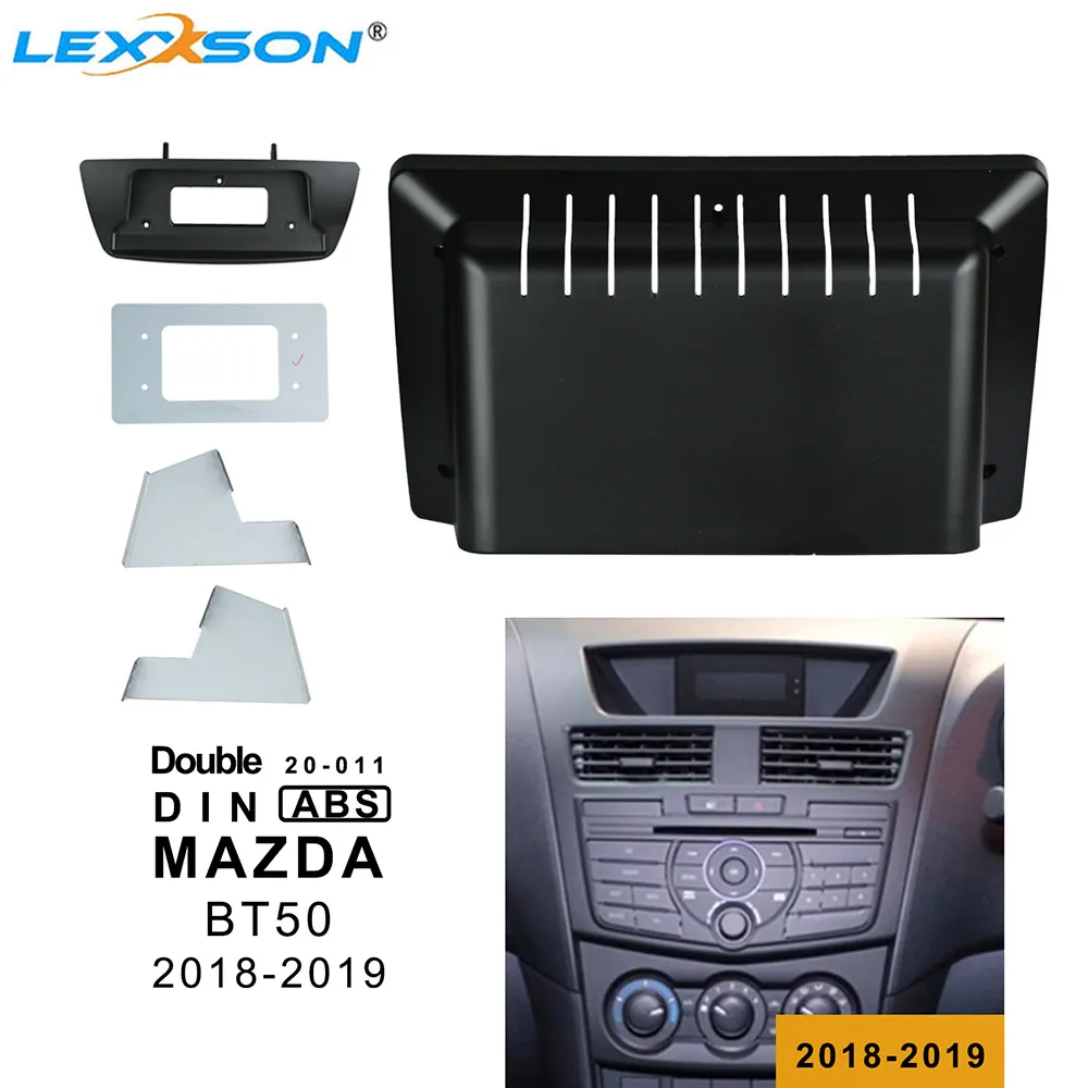 Комплект обшивки 9 дюймовой автомобильной фасции Для MAZDA BT50 2018 2019 двойной Din