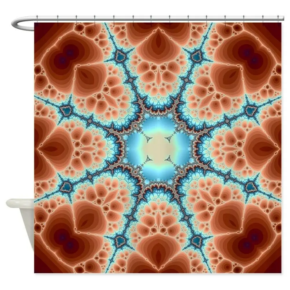 Уникальная Электрическая душевая занавеска с узором|Шторы для душа| |