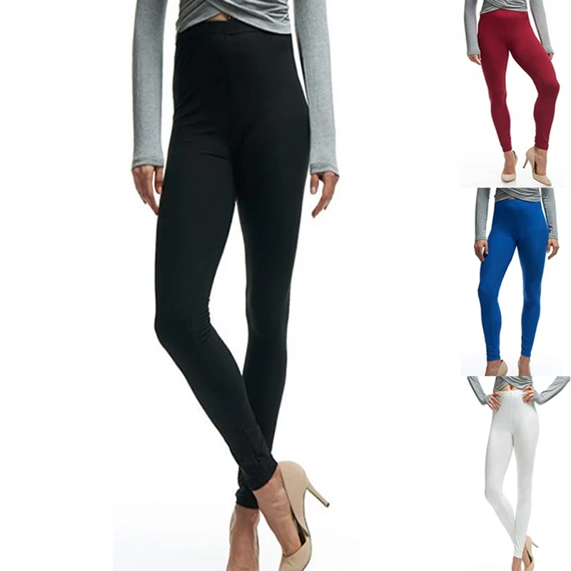 

High Waist Seamless Leggings Push Up Leggins Sport Women Fitness Running Yoga Pants Solidcolor Elastic Trousers Gym Girl Tights