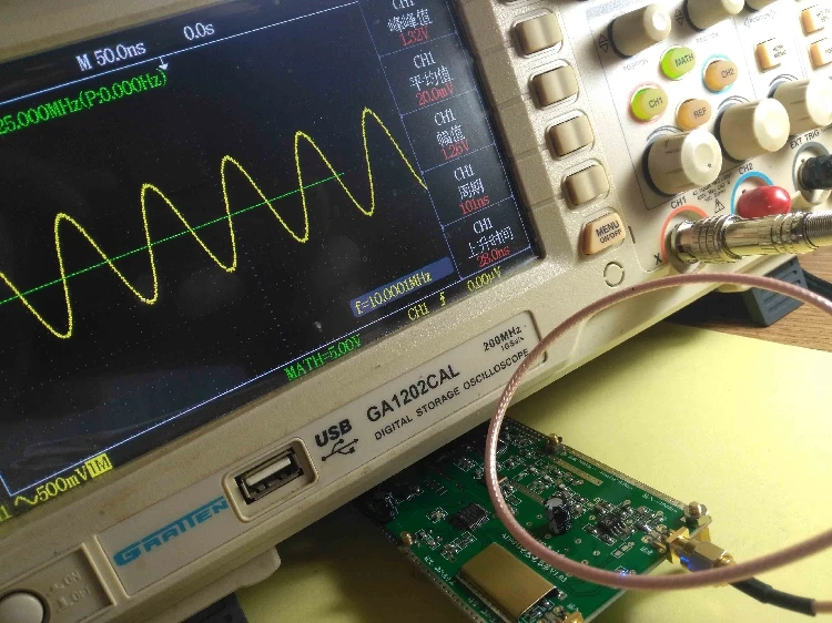 DYKB AD9954 VFO источник уборочная машина DDS генератор сигналов развертки 0,05 МГц-220 МГц Емкость тестер индуктивности для радиолюбителей