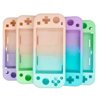 gradient protective shell game console host protector host bracket frosted hard protective cover for nintendo switch lite case