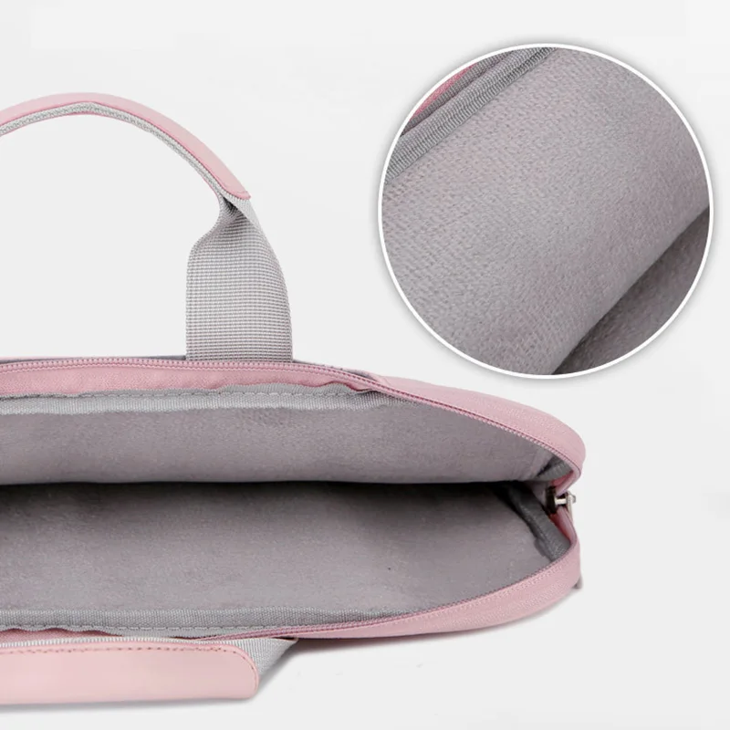 cute print laptop shoulder bag for macbook air pro retina 11 12 13 15 inch notebook cover handbag for lenovo hp xiaomi 14 15 6 free global shipping