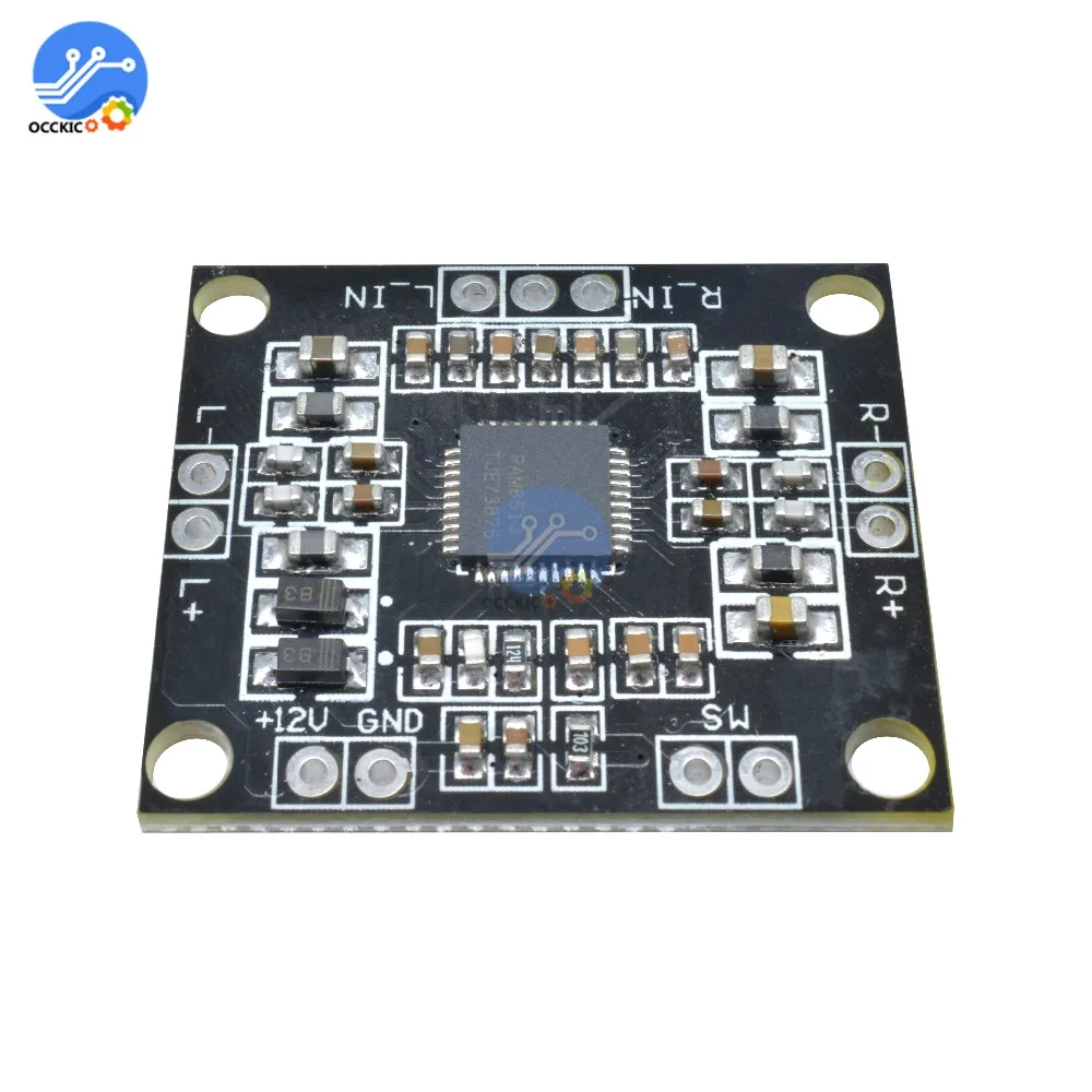 PAM8610 2x15 Вт Плата усилителя мощности цифровой двухканальный стерео класс усилитель мощности плата миниатюрный модуль 7 в-15 в