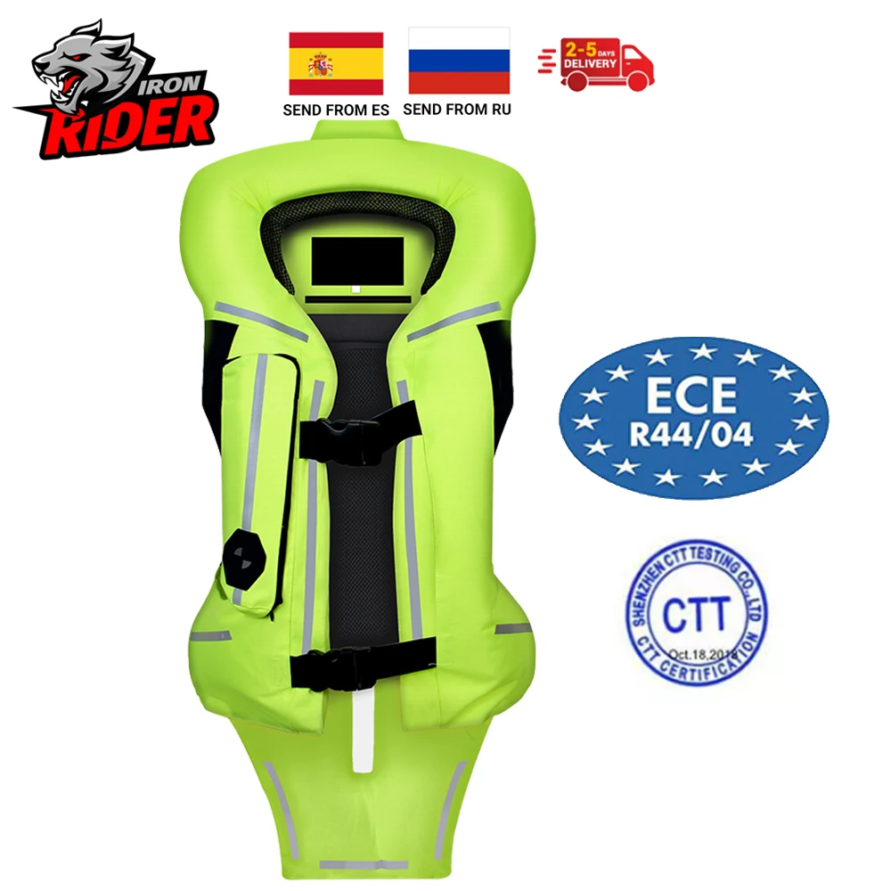 Nuova giacca da Moto Moto Airbag gilet Moto Airbag gilet Motocross Racing equitazione Airbag sistema Airbag protezione CE